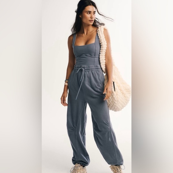 Free People Inbound Onesie NWT Skyline Large Sold Out FP Movement - Picture 7 of 7
